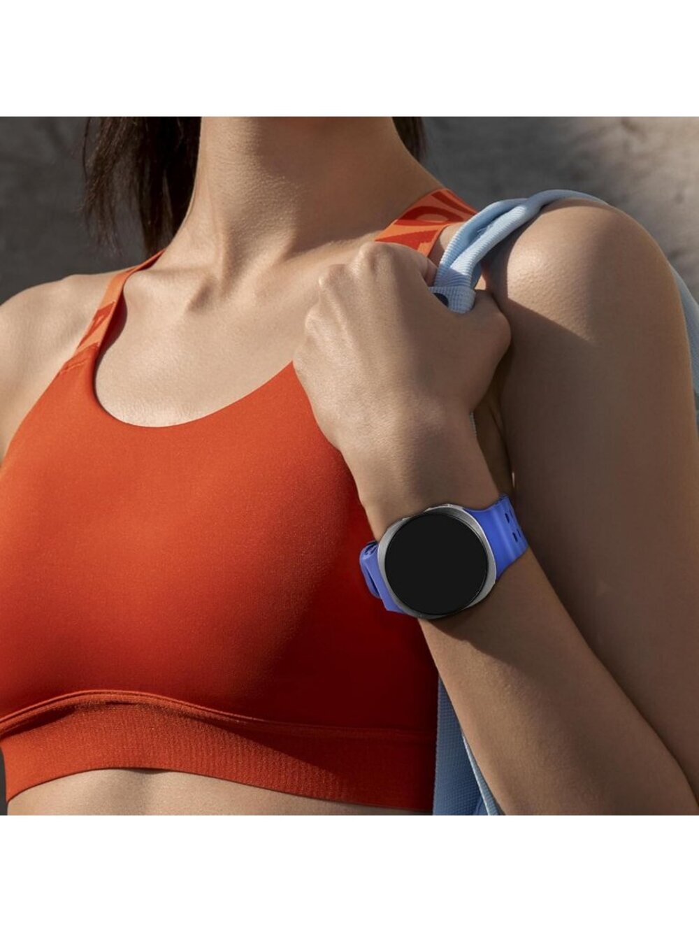 Unisex Ocean Blue Analog Breathable Marine Replacement Samsung Galaxy Watch - Picture 3 of 7